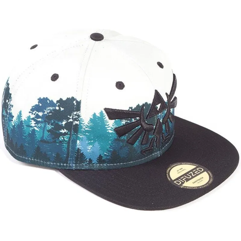 cepur-plakana-zals-snapback-green-forest-no-difuzed