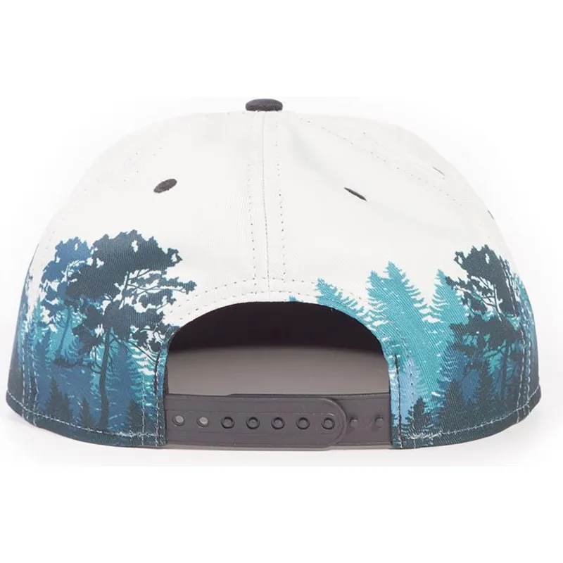 cepur-plakana-zals-snapback-green-forest-no-difuzed