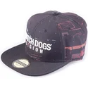cepur-plakana-melns-snapback-glitch-legion-no-difuzed