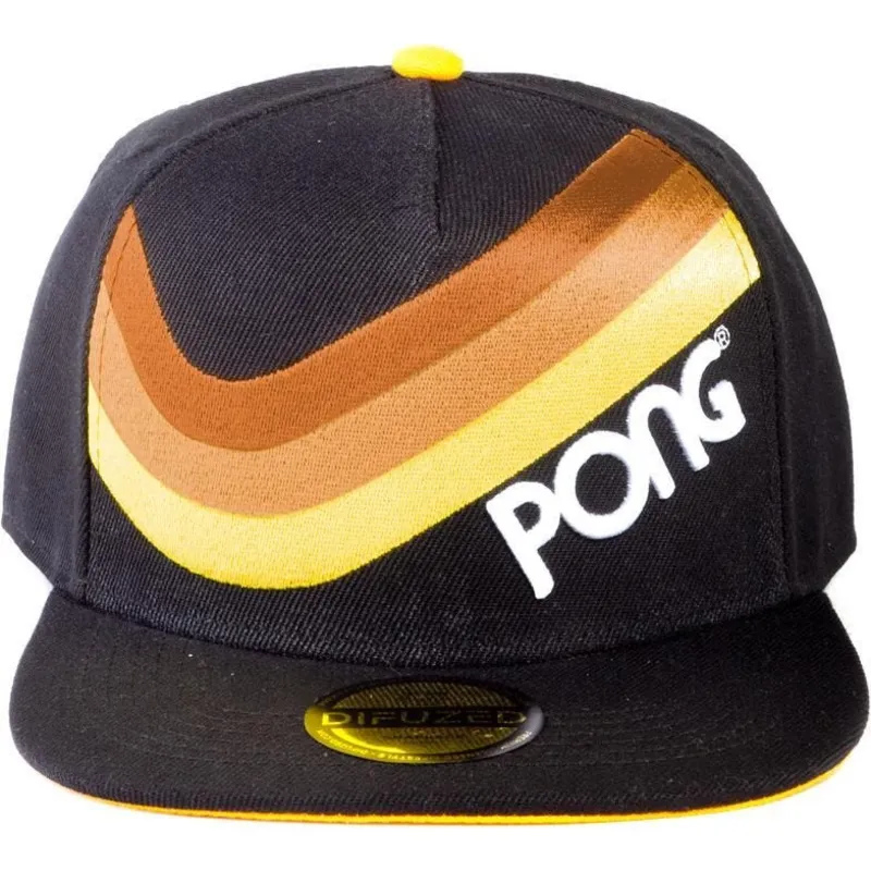 cepur-plakana-melns-snapback-retro-striped-no-difuzed