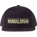cepur-plakana-melns-snapback-the-mandalorian-silhouette-no-difuzed