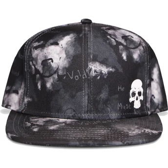 Gorra plana negra snapback Voldemort All Over Printed Wizards Unite Harry Potter de Difuzed