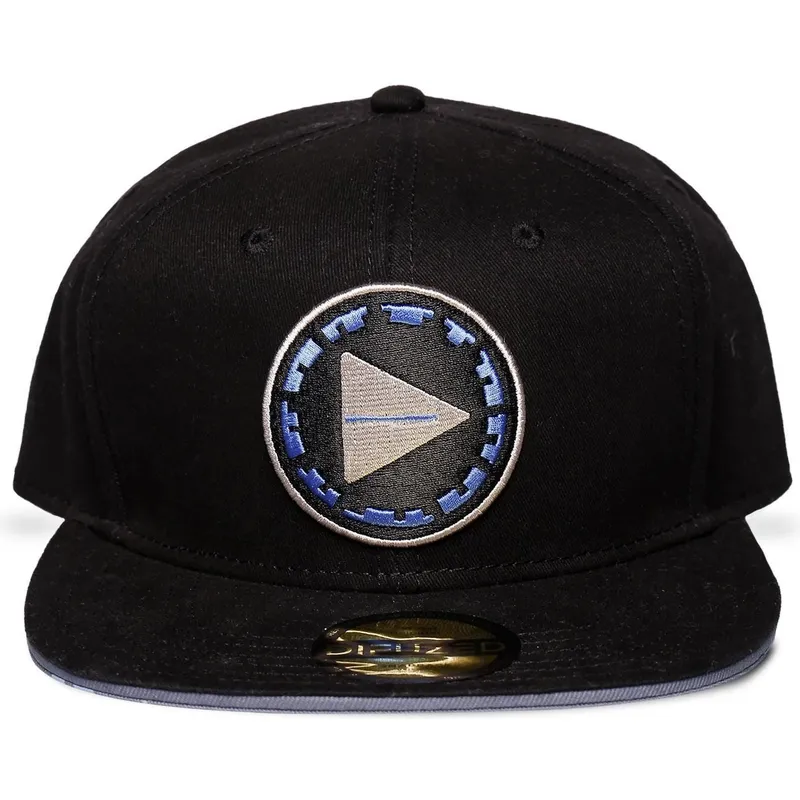 cepur-plakana-melns-snapback-forbidden-west-no-difuzed