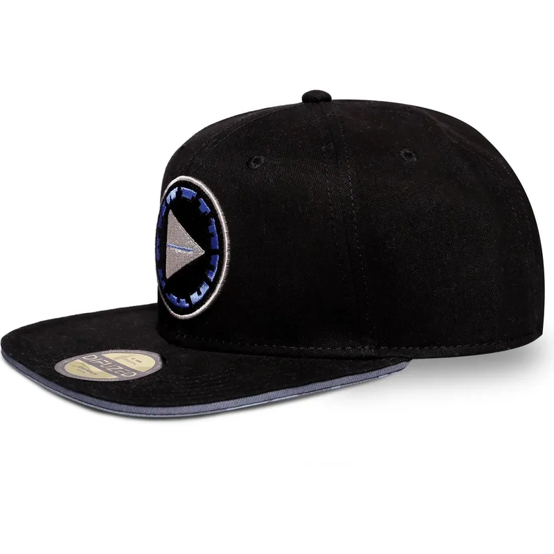 cepur-plakana-melns-snapback-forbidden-west-no-difuzed