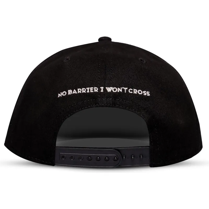 cepur-plakana-melns-snapback-forbidden-west-no-difuzed