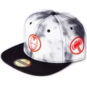 snapback-kappe-weiss-und-schwarz-iron-man-tye-dye-abzeichen-marvel-comics-von-difuzed