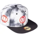 snapback-kappe-weiss-und-schwarz-iron-man-tye-dye-abzeichen-marvel-comics-von-difuzed