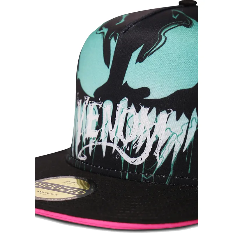 cepur-plakana-melns-snapback-berniem-trucker-no-difuzed
