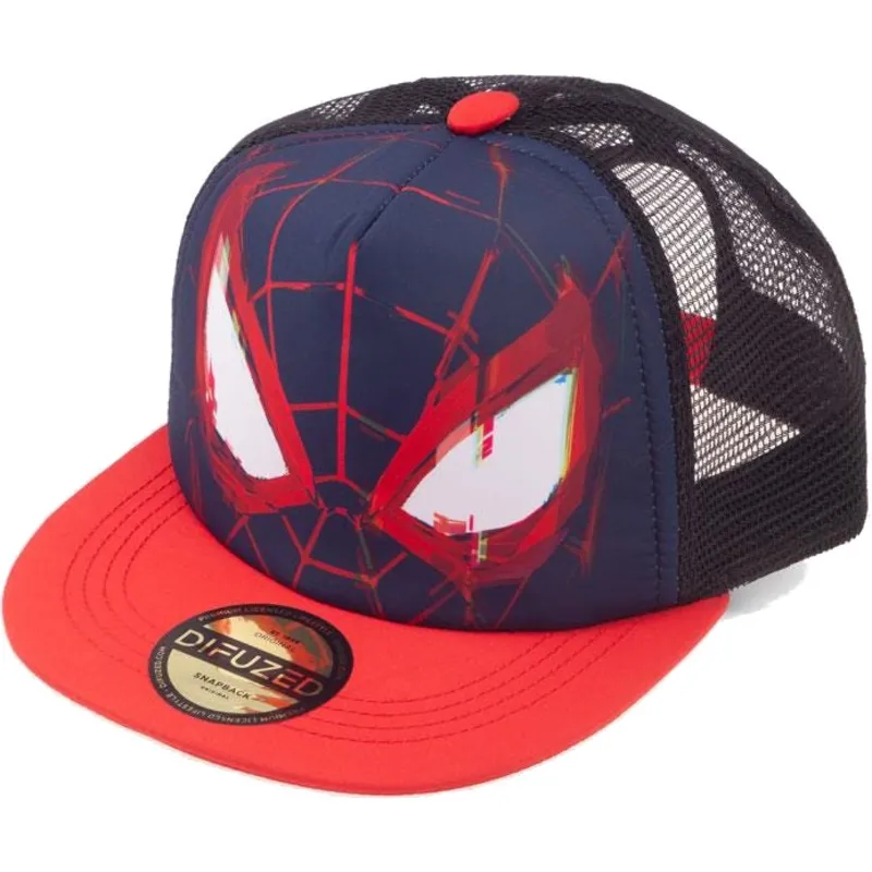 cepur-plakana-zils-snapback-berniem-trucker-face-no-difuzed cepur-plakana-zils-snapback-berniem-trucker-face-no-difuzed