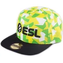 grune-und-schwarze-snapback-kappe-esports-esl-von-difuzed