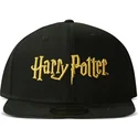 gorra-plana-negra-snapback-harry-potter-de-difuzed