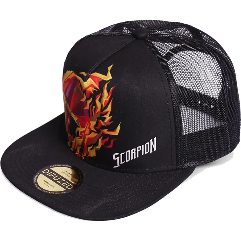 cepur-plakana-melns-snapback-trucker-no-difuzed cepur-plakana-melns-snapback-trucker-no-difuzed
