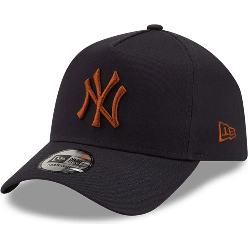 cepur-izliekta-tumsi-zils-snapback-9forty-e-frame-no-new-york-yankees-mlb-no-new-era