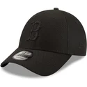 cepur-izliekta-melns-snapback-9forty-mono-team-colour-no-boston-red-sox-mlb-no-new-era
