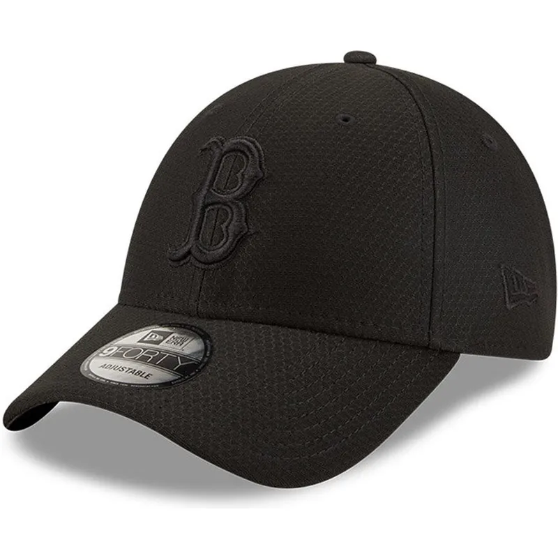 cepur-izliekta-melns-snapback-9forty-mono-team-colour-no-boston-red-sox-mlb-no-new-era