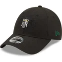 oakland-athletics-mlb-9forty-elemental-schwarze-curved-snapback-kappe-von-new-era