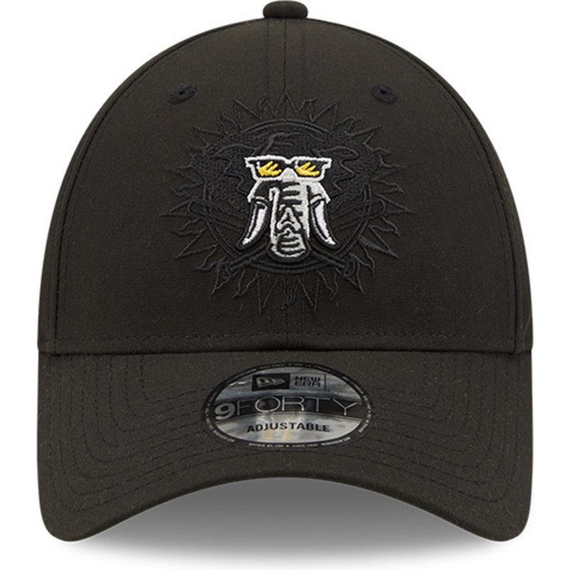 new-era-curved-brim-9forty-elemental-oakland-athletics-mlb-black-snapback-cap