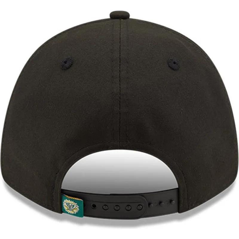 cepur-izliekta-melns-snapback-9forty-elemental-no-oakland-athletics-mlb-no-new-era