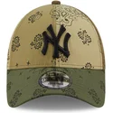 cepur-izliekta-zals-regulejams-9forty-paisley-print-no-new-york-yankees-mlb-no-new-era