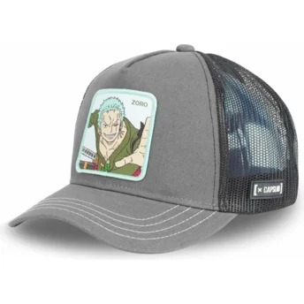 Gorra trucker gris Roronoa Zoro ZOR1 One Piece de Capslab