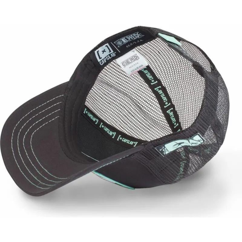 cepur-izliekta-truckeris-melns-snapback-zor2-roronoa-zoro-one-piece-no-capslab