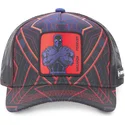 cepur-izliekta-truckeris-tumsi-zils-snapback-pan1-wakanda-forever-black-panther-marvel-comics-no-capslab