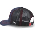 cepur-izliekta-tumsi-zils-snapback-pea-sam-denim-snoopy-zemesrieksti-no-capslab
