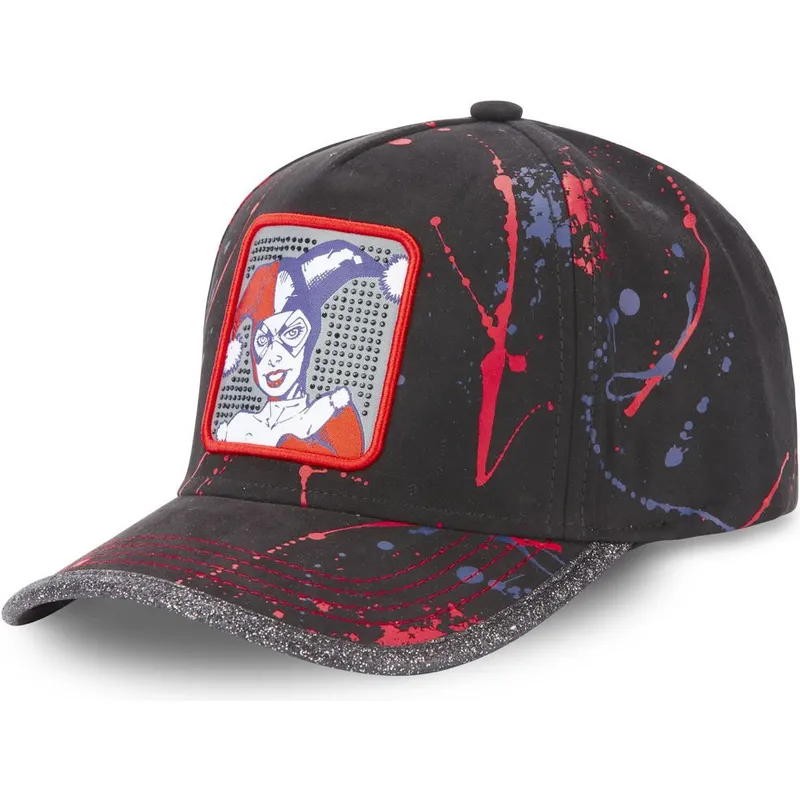 cepur-izliekta-melns-regulejams-tag-har-harley-quinn-dc-comics-no-capslab