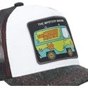 cepur-izliekta-truckeris-balts-snapback-mac-the-mystery-machine-scooby-doo-no-capslab