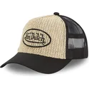 cepur-izliekta-truckeris-bruns-snapback-paille-no-von-dutch