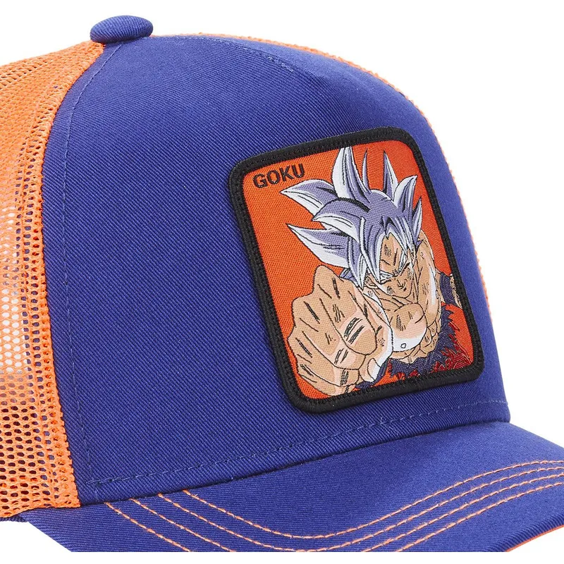 cepur-izliekta-truckeris-tumsi-zils-snapback-ult1-ultra-instinct-son-goku-dragon-ball-no-capslab