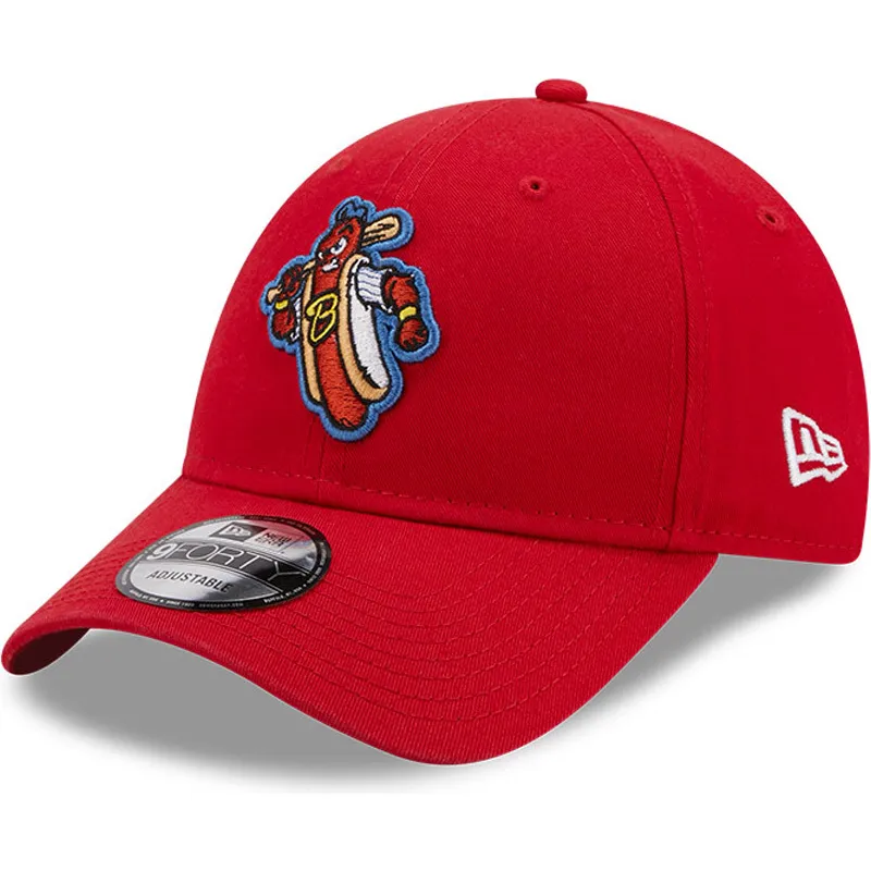 cepur-izliekta-sarkans-regulejams-9forty-no-reading-fightin-phils-milb-no-new-era