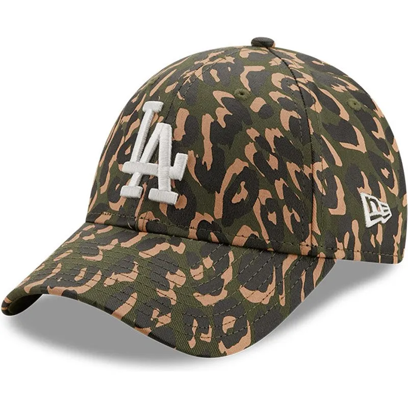 cepur-izliekta-maskesanas-regulejams-9forty-all-over-camo-no-los-angeles-dodgers-mlb-no-new-era