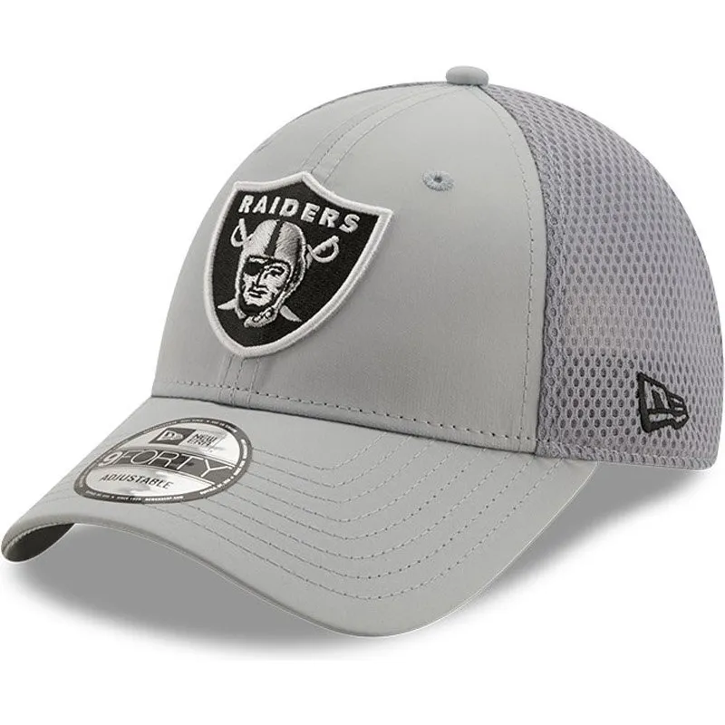 cepur-izliekta-truckeris-peleks-regulejams-9forty-team-arch-no-las-vegas-raiders-nfl-no-new-era