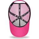 cepur-izliekta-truckeris-roza-snapback-a-frame-tonal-mesh-no-los-angeles-dodgers-mlb-no-new-era