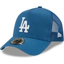 los-angeles-dodgers-mlb-new-era-tonal-mesh-a-frame-blaue-trucker-kappe