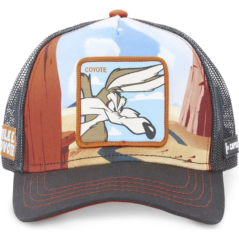 cepur-izliekta-truckeris-daudzkrasains-snapback-loo5-coy2-koijots-looney-tunes-no-capslab