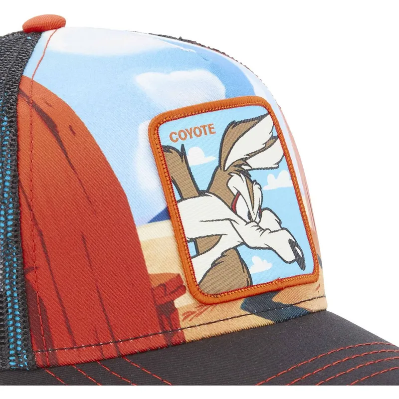cepur-izliekta-truckeris-daudzkrasains-snapback-loo5-coy2-koijots-looney-tunes-no-capslab