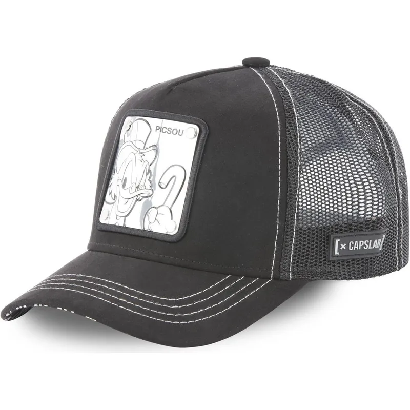 cepur-izliekta-truckeris-melns-snapback-tag-scr3-skrudzs-makdaks-disney-no-capslab