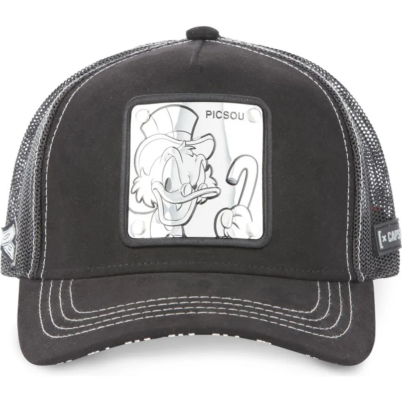 cepur-izliekta-truckeris-melns-snapback-tag-scr3-skrudzs-makdaks-disney-no-capslab