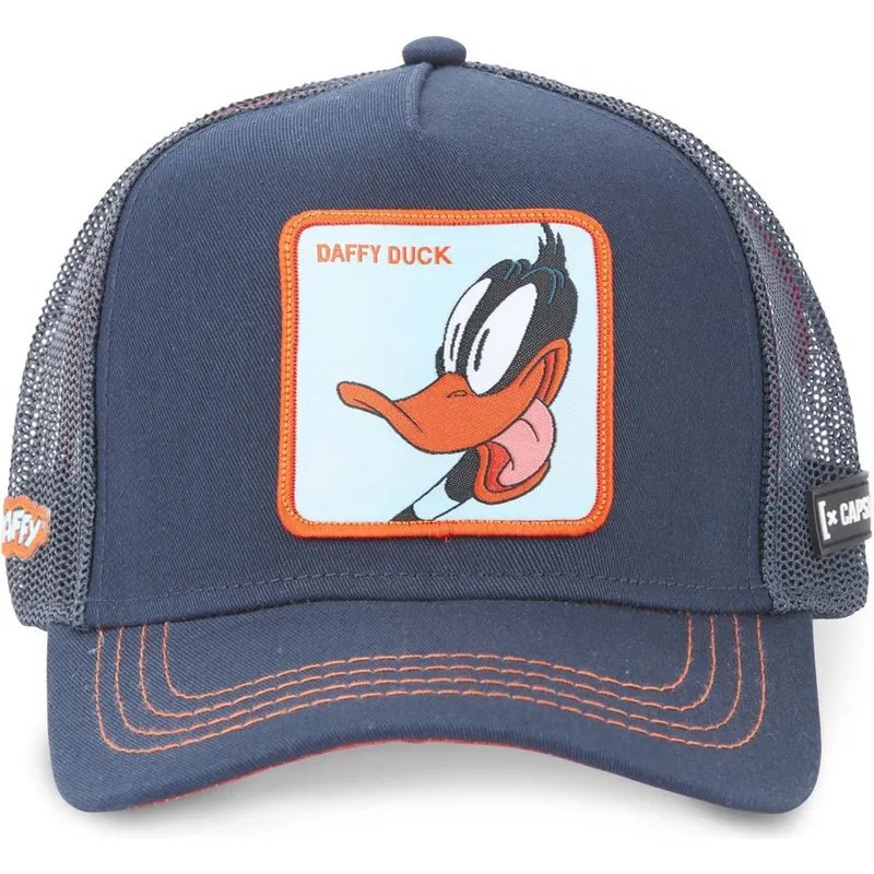 cepur-izliekta-truckeris-tumsi-zils-snapback-loo5-daf2-duffy-duck-looney-tunes-no-capslab