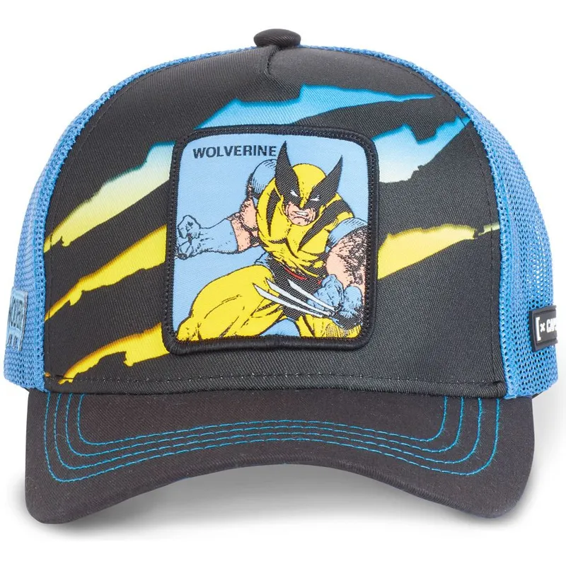 cepur-izliekta-truckeris-melns-snapback-wol1-wolverine-marvel-comics-no-capslab