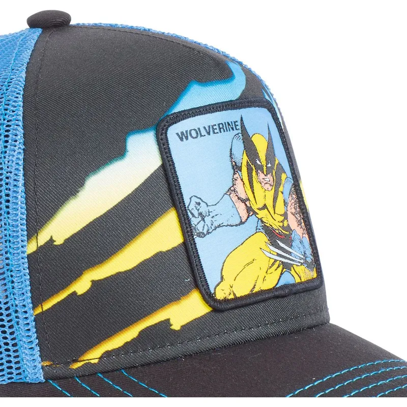 cepur-izliekta-truckeris-melns-snapback-wol1-wolverine-marvel-comics-no-capslab