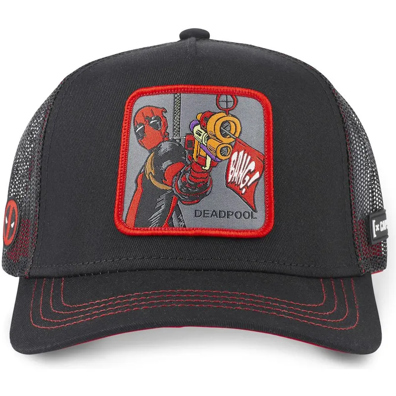 cepur-izliekta-truckeris-melns-snapback-dea1-deadpool-marvel-comics-no-capslab cepur-izliekta-truckeris-melns-snapback-dea1-deadpool-marvel-comics-no-capslab
