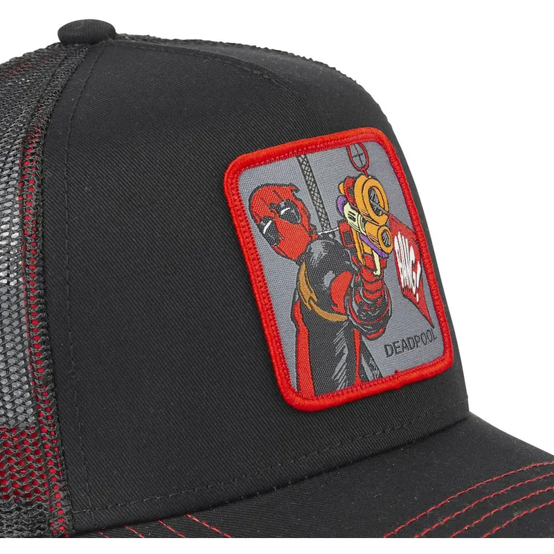 cepur-izliekta-truckeris-melns-snapback-dea1-deadpool-marvel-comics-no-capslab cepur-izliekta-truckeris-melns-snapback-dea1-deadpool-marvel-comics-no-capslab
