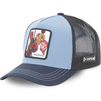 cepur-izliekta-truckeris-zils-snapback-dea2-deadpool-marvel-comics-no-capslab