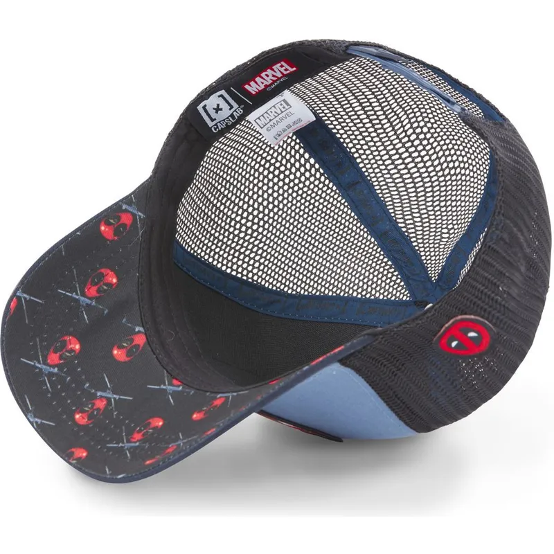 cepur-izliekta-truckeris-zils-snapback-dea2-deadpool-marvel-comics-no-capslab