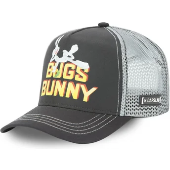 Grau Trucker-Kappe Bugs Bunny LOO5 BUN1 Looney Tunes von Capslab