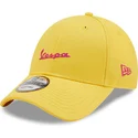 cepur-izliekta-dzeltens-regulejams-9forty-essential-no-vespa-piaggio-no-new-era