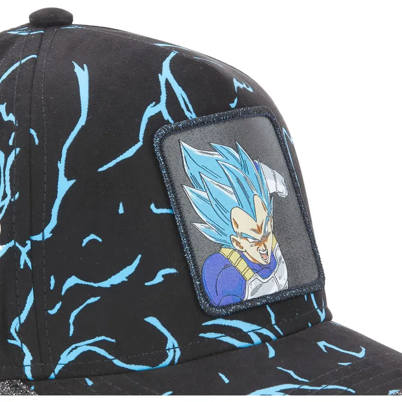 cepur-izliekta-melns-regulejams-super-saiyan-blue-tag-veg1-vegeta-dragon-ball-no-capslab